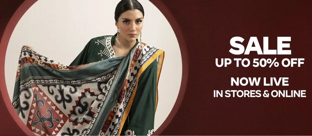 Khaadi Lawn Sale 50% off Unstitched