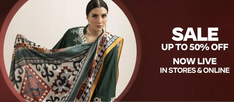 Khaadi Lawn Sale 50% off Unstitched