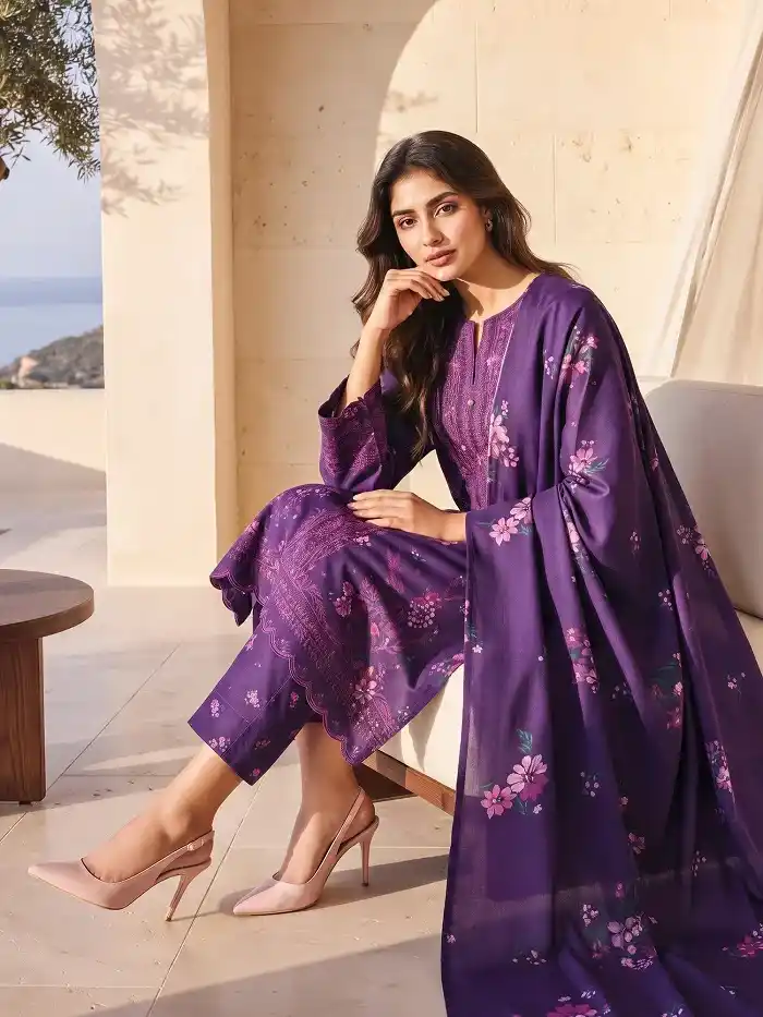 Limelight Khaddar 3 Piece Sale