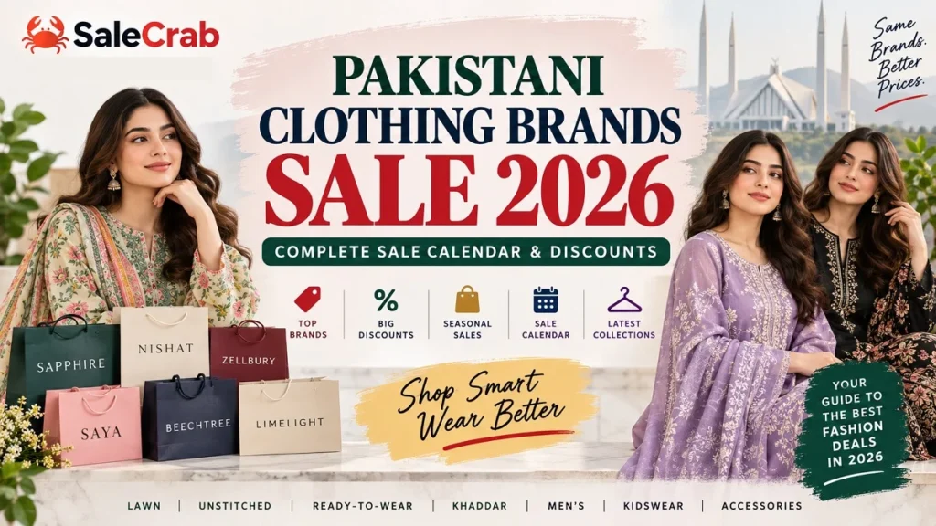 Pakistani clothing brands sale 2026