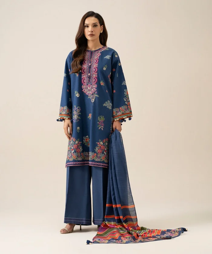 Sapphire Winter Khaddar 3 Piece Sale