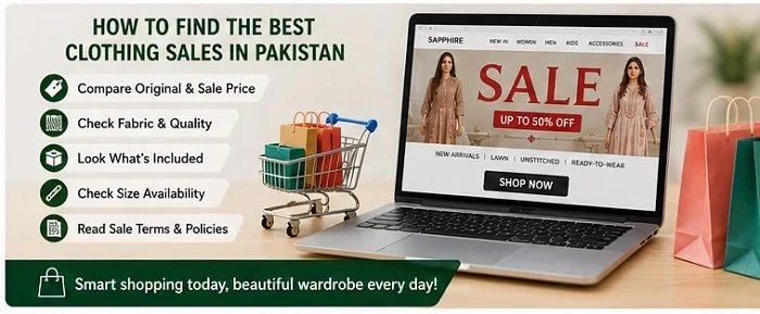 How To Find The best clothing sales in Pakistan