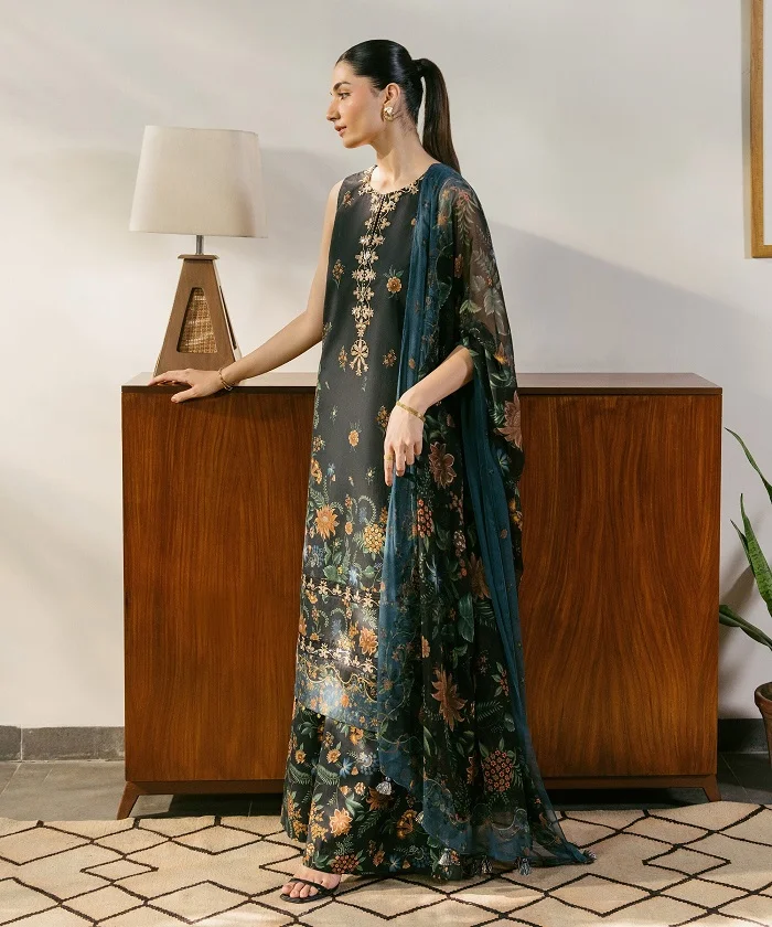 sapphire winter sale on khaddar suits